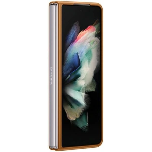 Etui Samsung Galaxy Z Fold 3 EF-VF926LAEGWW hnědý kožený kryt