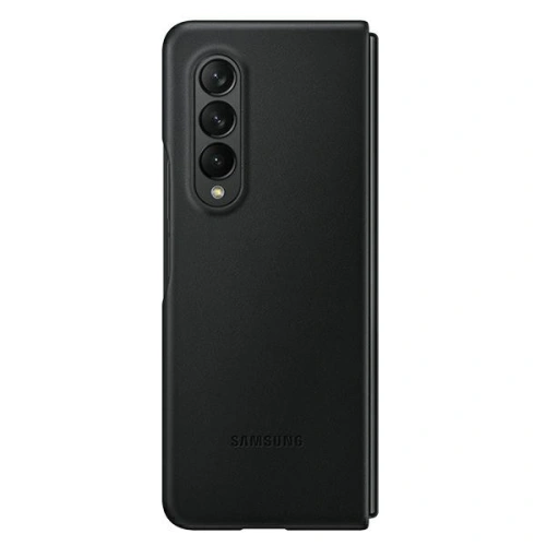 Kup Etui Samsung Galaxy Z Fold 3 EF-VF926LBEGWW negru/black Leather Cover - SMG453BLK - {ean13} - Sklep Home Screen