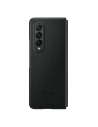 Buy Samsung Galaxy Z Fold 3 EF-VF926LBEGWW black Leather Cover - SMG453BLK - {ean13} - Home Screen Store Europe