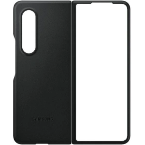 Kup Etui Samsung Galaxy Z Fold 3 EF-VF926LBEGWW czarny/black Leather Cover - SMG453BLK - {ean13} - Sklep Home Screen