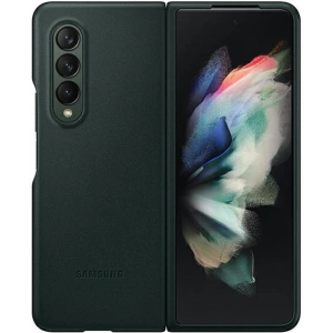 Samsung Galaxy Z Fold 3 EF-VF926LGEGWW green Leather Cover
