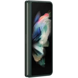 Kup Etui Samsung Galaxy Z Fold 3 EF-VF926LGEGWW zielony/green Leather Cover - SMG454GRN - {ean13} - Sklep Home Screen