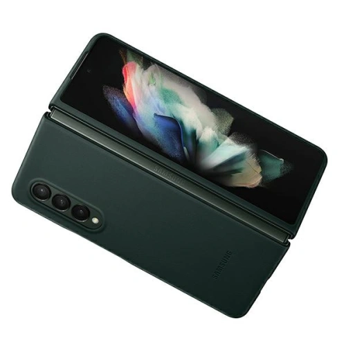 Kup Samsung Tasche Galaxy Z Fold 3 EF-VF926LGEGWW grün/grün Lederhülle - SMG454GRN - {ean13} - Sklep Home Screen