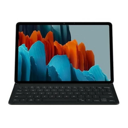Kup Etui z klawiaturą Samsung Galaxy Tab S7/S8 EF-DT630UB czarny/black Bookcover Keyboard - SMG456BLK - {ean13} - Sklep Home Screen