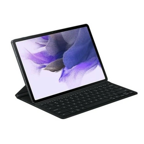 Kup Etui cu tastatură Samsung Galaxy Tab S7+ Plus/S7 FE/S8+ Plus EF-DT730UB negru/black Bookcover Keyboard - SMG457BLK - {ean13} - Sklep Home Screen