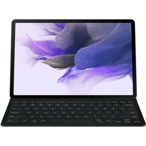 Kup Etui z klawiaturą Samsung Galaxy Tab S7+ Plus/S7 FE/S8+ Plus EF-DT730UB fekete/fekete Bookcover Keyboard - SMG457BLK - {ean13} - Sklep Home Screen