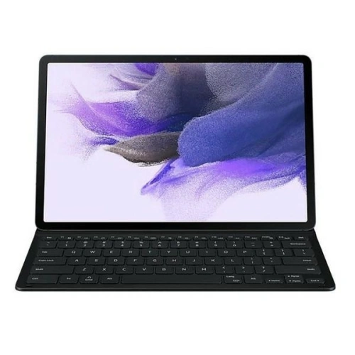 Buy Samsung Galaxy Tab S7+/ S7 FE EF-DT730UB black Bookcover Keyboard - SMG457BLK - {ean13} - Home Screen Store Europe