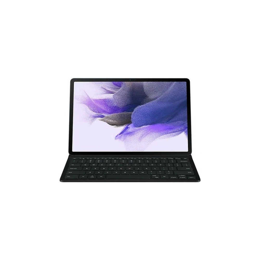 Etui z klawiaturą Samsung Galaxy Tab S7+ Plus/S7 FE/S8+ Plus EF-DT730UB czarny/black Bookcover Keyboard