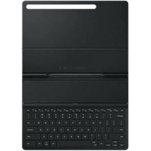 Kup Etui z klawiaturą Samsung Galaxy Tab S7+ Plus/S7 FE/S8+ Plus EF-DT730UB fekete/fekete Bookcover Keyboard - SMG457BLK - {ean13} - Sklep Home Screen
