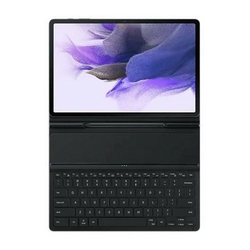 Buy Samsung Galaxy Tab S7+/ S7 FE EF-DT730UB black Bookcover Keyboard - SMG457BLK - {ean13} - Home Screen Store Europe