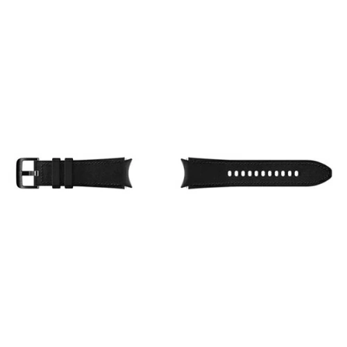 Kup Pasek Samsung Galaxy Watch4 20mm ET-SHR88SBEGEU hibrid bőr szíj fekete/black - SMG461BLK - {ean13} - Sklep Home Screen