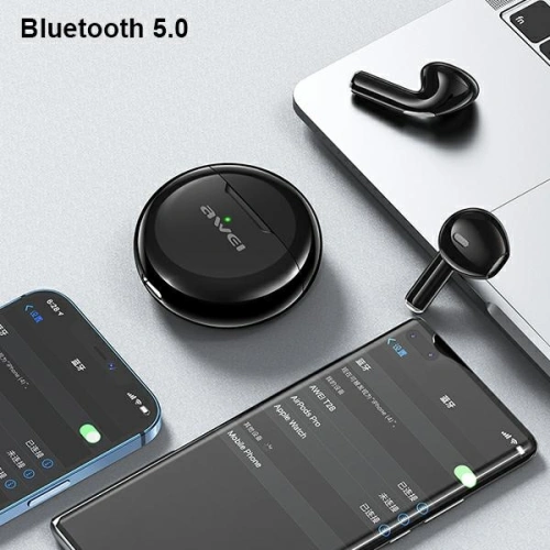 Kup AWEI căști Bluetooth 5.0 T17 TWS + stație de dock negru/black - AWEI074BLK - {ean13} - Sklep Home Screen