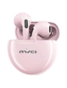 AWEI earphones Bluetooth 5.0 T17 TWS pink