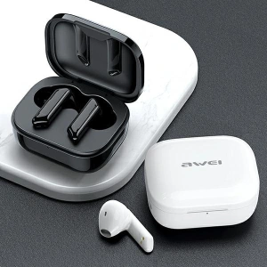 Kup AWEI sluchátka Bluetooth 5.1 T36 TWS + dokovací stanice bílá/bílá - AWEI077WHT - {ean13} - Sklep Home Screen