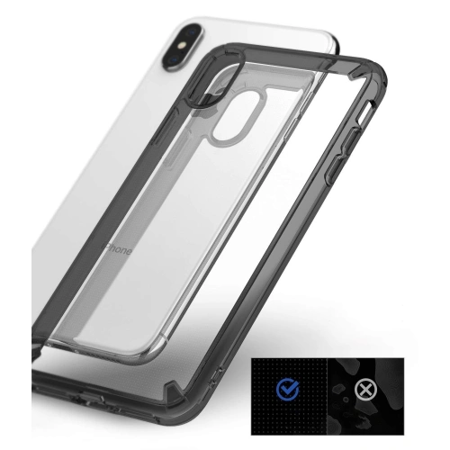 Buy Ringke Fusion iPhone XR 6.1 Smoke Black - RGK749SM - {ean13} - Home Screen Store Europe