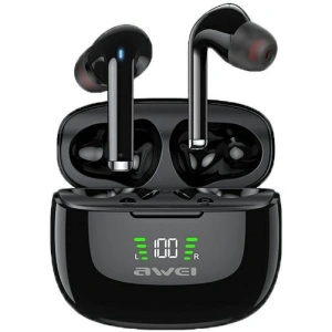 Kup AWEI słuchawki sportowe Bluetooth 5.2 TA8 TWS + stacja dokująca czarny/black - AWEI079BLK - {ean13} - Sklep Home Screen