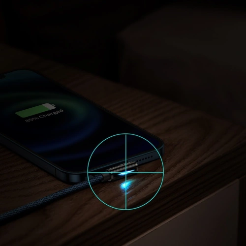 Kup Cablul USB la Lightning unghiular Baseus Legend Series, 2.4A, 2m (albastru) - BSU2870BLU - {ean13} - Sklep Home Screen