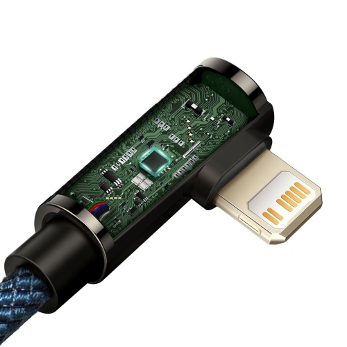 Kup Kabel USB-C do Lightning kątowy Baseus Legend Series, PD, 20W, 1m (niebieski) - BSU2874BLU - {ean13} - Sklep Home Screen