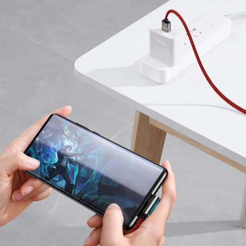 Kup Cablul USB la USB-C unghiular Baseus Legend Series, 66W, 2m (roșu) - BSU2877RED - {ean13} - Sklep Home Screen