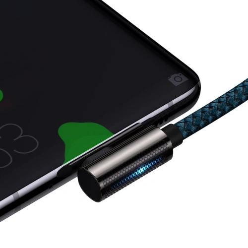 Kup Kabel USB-C do USB-C kątowy Baseus Legend Series, PD, 100W, 2m (niebieski) - BSU2879BLU - {ean13} - Sklep Home Screen