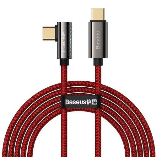 Kup USB-C zu USB-C Winkelkabel Baseus Legend Series, PD, 100W, 2m (rot) - BSU2881RED - {ean13} - Sklep Home Screen