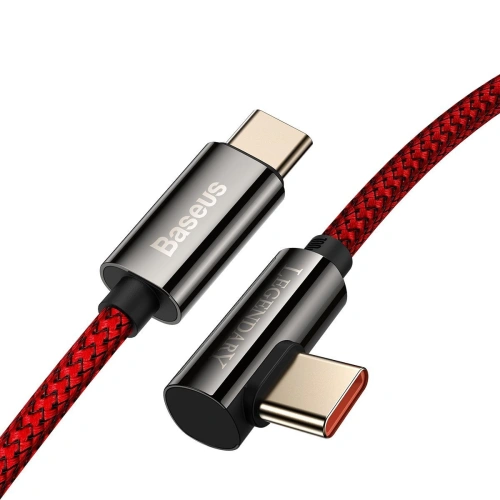 Kup USB-C zu USB-C Winkelkabel Baseus Legend Series, PD, 100W, 2m (rot) - BSU2881RED - {ean13} - Sklep Home Screen