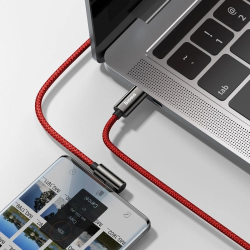 Kup USB-C zu USB-C Winkelkabel Baseus Legend Series, PD, 100W, 2m (rot) - BSU2881RED - {ean13} - Sklep Home Screen