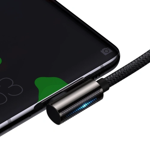 Kup Cablu USB-C la USB-C unghiular Baseus Legend Series, PD, 100W, 1m (negru) - BSU2882BLK - {ean13} - Sklep Home Screen