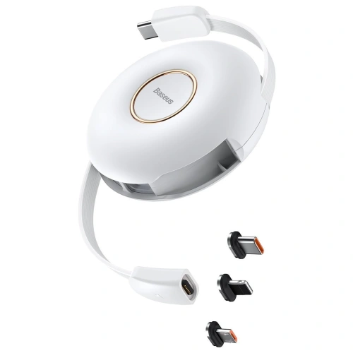 Kup Magnetisches USB-Kabel Baseus Zinc 3in1 USB-C / Lightning / Micro 20W, 1m (weiß) - BSU2883WHT - {ean13} - Sklep Home Screen