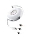 Kabel USB magnetický Baseus Zinc 3w1 USB-C / Lightning / Micro 20W, 1m (bílý)