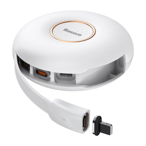 Kup Magnetisches USB-Kabel Baseus Zinc 3in1 USB-C / Lightning / Micro 20W, 1m (weiß) - BSU2883WHT - {ean13} - Sklep Home Screen