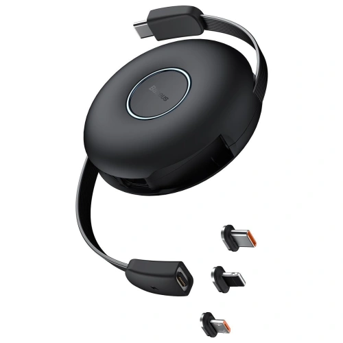 Kup Kabel USB magnetic Baseus Zinc 3w1 USB-C / Lightning / Micro 20W, 1m (negru) - BSU2884BLK - {ean13} - Sklep Home Screen
