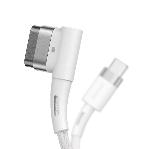 Kup Kabel magnetický úhlový Baseus Zinc Magnetic, USB-C do MagSafe, 60W, 2m (bílý) - BSU2885WHT - {ean13} - Sklep Home Screen