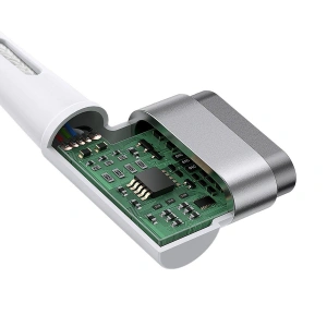 Kup Kabel magnetyczny kątowy Baseus Zinc Magnetic, USB-C do MagSafe, 60W, 2m (biały) - BSU2885WHT - {ean13} - Sklep Home Screen