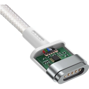 Kup Kabel magnetyczny Baseus Zinc Magnetic, USB-C do MagSafe, 60W, 2m (biały) - BSU2886WHT - {ean13} - Sklep Home Screen