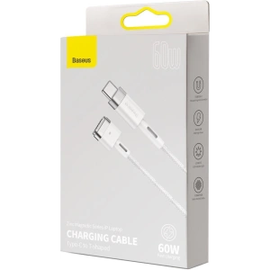 Kup Kabel magnetyczny Baseus Zinc Magnetic, USB-C do MagSafe, 60W, 2m (biały) - BSU2886WHT - {ean13} - Sklep Home Screen