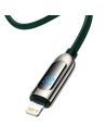 Kup Cablu USB-C la Lightning Baseus Display, PD, 20W, 2m (verde) - BSU2889GRN - {ean13} - Sklep Home Screen