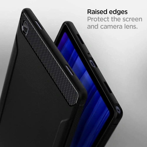 Kup Etui Spigen Rugged Armor Samsung Galaxy Tab A7 10.4 Matt Fekete - SPN1679BLK - {ean13} - Sklep Home Screen