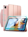 Etui ESR Ascend Trifold Apple iPad Pro 11 2021 (3. generációs) Rózsaarany + Üveg