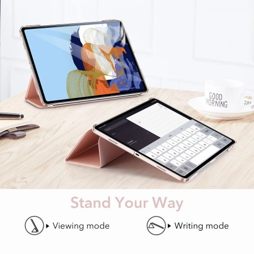 Kup Case ESR Ascend Trifold Apple iPad Pro 11 2021 (3. Generation) Roségold + Glas - ESR361RS - {ean13} - Sklep Home Screen