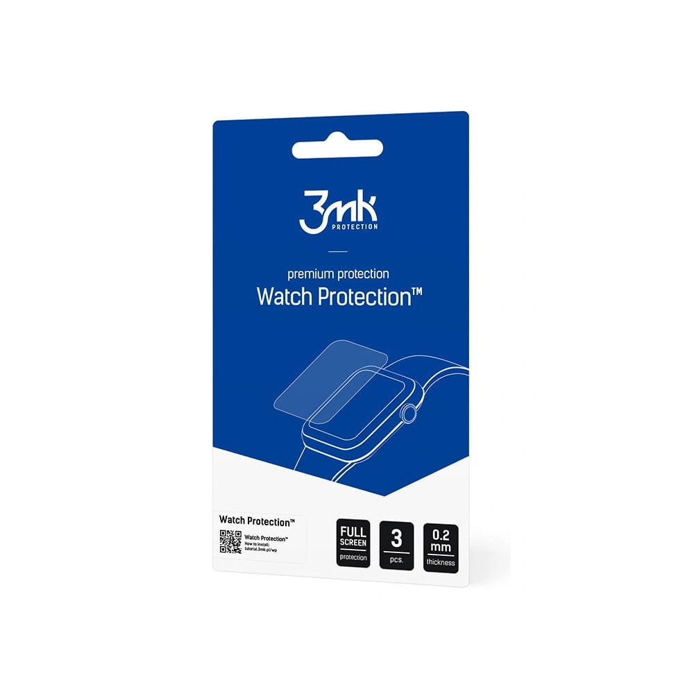 Szkło hybrydowe 3MK FlexibleGlass Watch Protection Samsung Galaxy Watch4 40mm