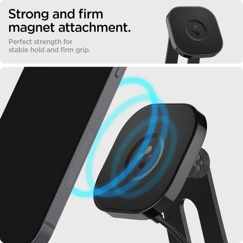 Kup Uchwyt Spigen Onetap MagSafe Stand Magnetic Negru - SPN1680BLK - {ean13} - Sklep Home Screen