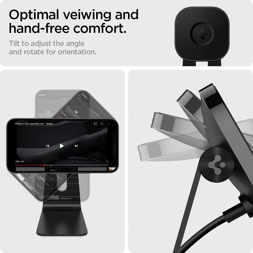 Uchwyt Spigen Onetap MagSafe Magnetic Stand Black