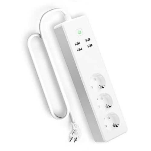 Kup Inteligentní napájecí lišta WiFi Meross MSS425EHK(EU), 3 zásuvky + 4x USB - MSS009 - {ean13} - Sklep Home Screen