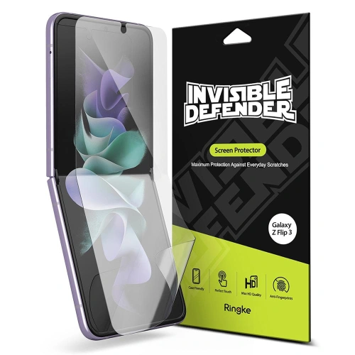 Kup Folie Ringke Invisible Defender Samsung Galaxy Z Flip 3 [2 PACK] - RGK1434 - {ean13} - Sklep Home Screen