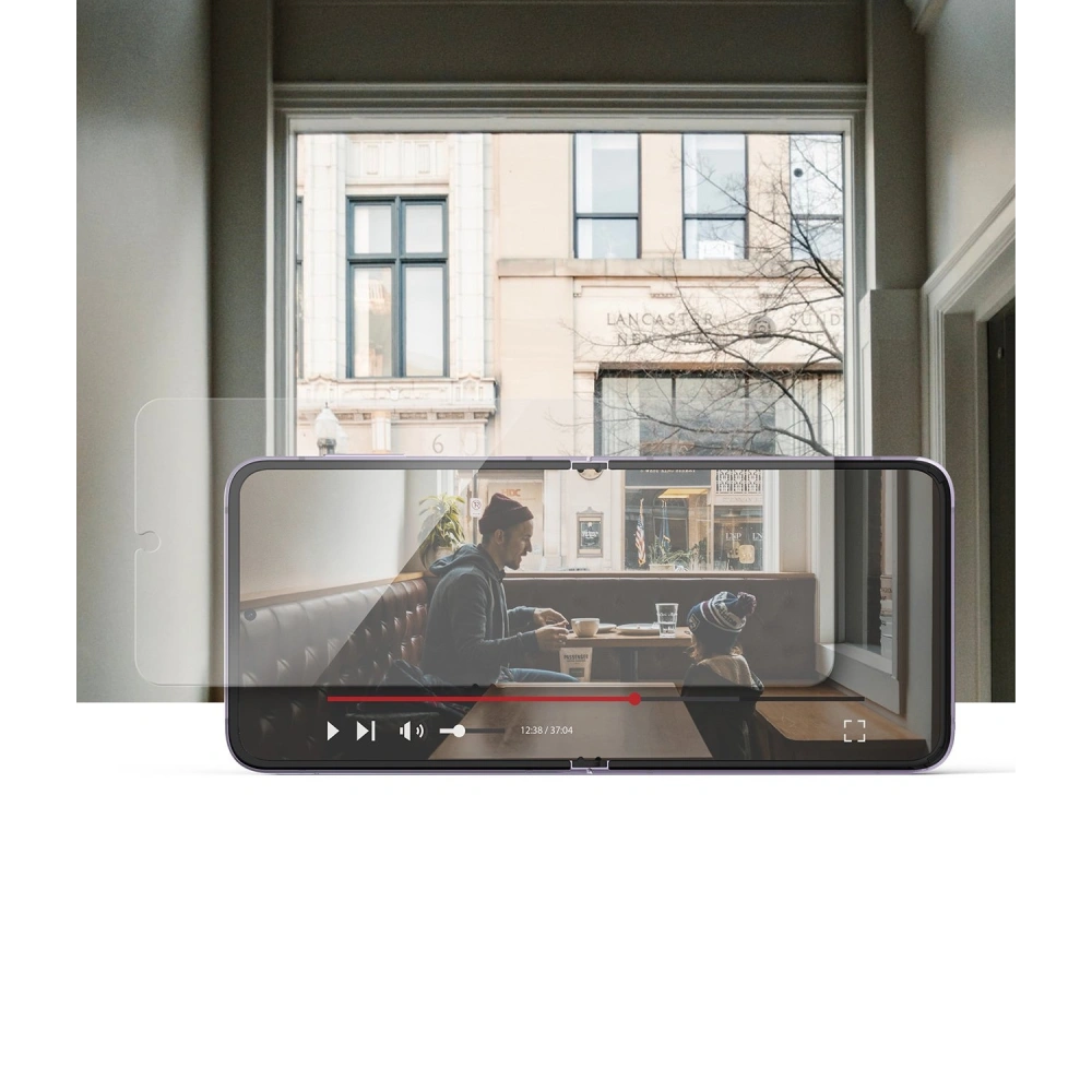 Zestaw 2 folii na ekran Samsung Galaxy Z Flip 3 - Ringke ID - Home Screen