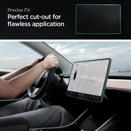 Kup Gehärtetes Glas Spigen GLAS.tR ez Fit Tesla Model Y/3 - SPN1682 - {ean13} - Sklep Home Screen