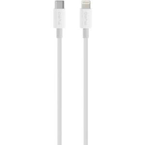 Kup Kabel PURO Plain USB-C na Lightning MFi 2m (biały) - PUR445WHT - {ean13} - Sklep Home Screen