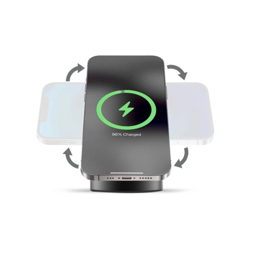 Kup Alumínium PURO MagStand töltőalap Apple MagSafe-hez - PUR446 - {ean13} - Sklep Home Screen