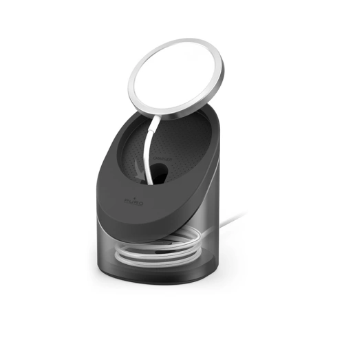 Kup Suportul din aluminiu PURO MagStand pentru încărcătorul Apple MagSafe - PUR446 - {ean13} - Sklep Home Screen